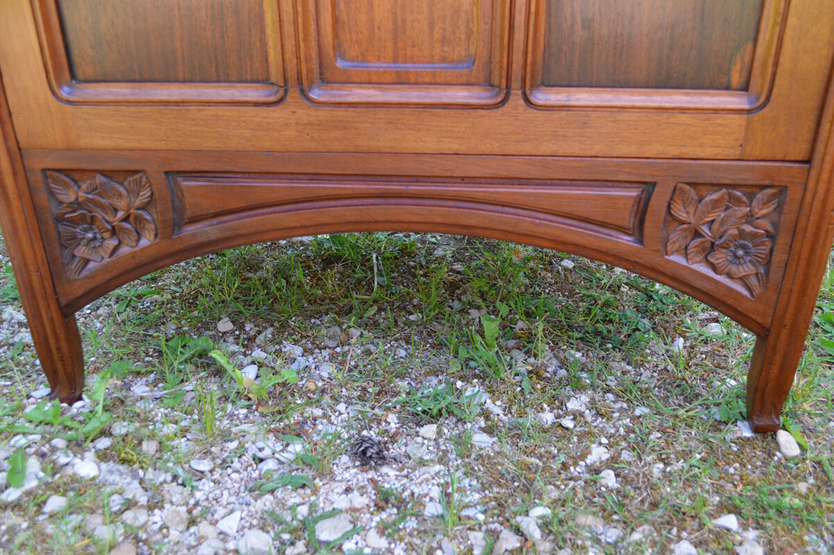 Art Nouveau Cabinet mahogany Gauthier Poinsignon 1910