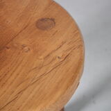 Tabouret de trépied brutaliste des années 1970 des Pays-Bas