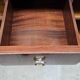 Art Deco buffet by Saddier & Fils in solid rosewood and veneer.