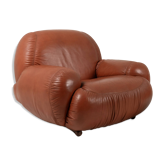Italian Leather Lounge Chair