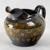 Tea Service - Sarreguemines - Rockingham Model - XIXth Century