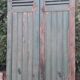 Pair of shutters oak parts with louvers 201,5x106cm