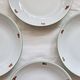 4 vintage porcelain soup plates – Cherry pattern