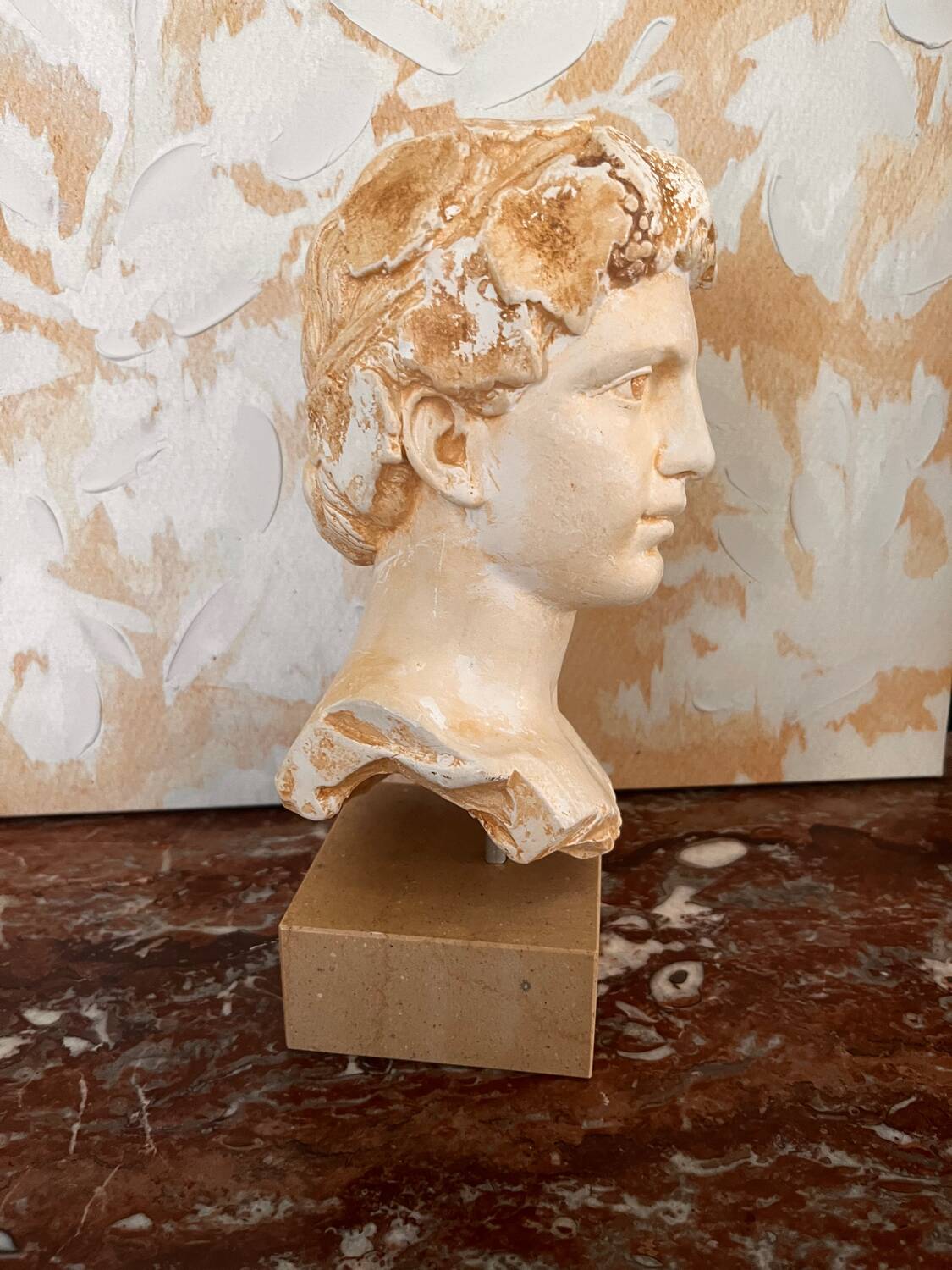 Dionysius plaster bust