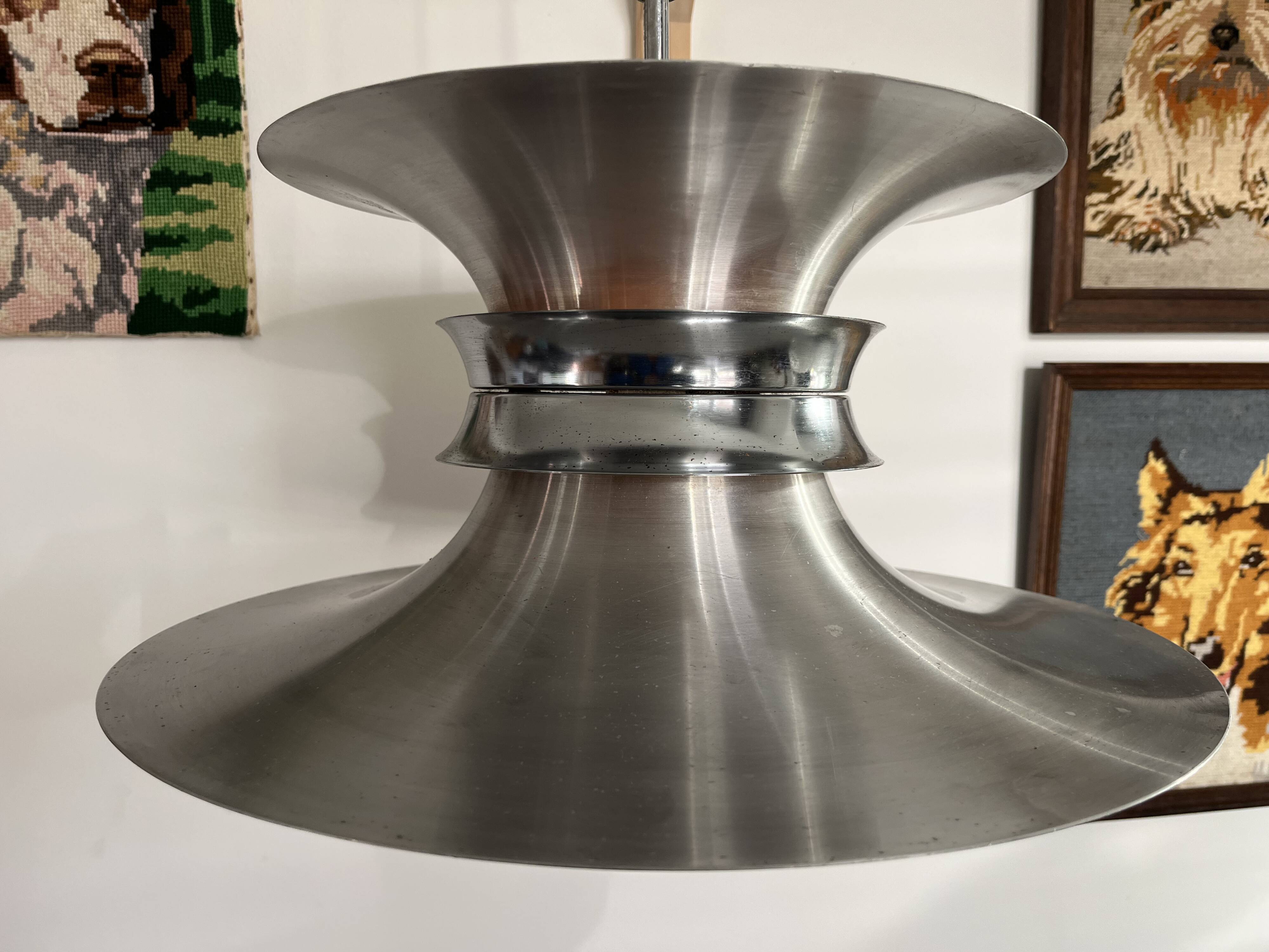 Suspension Aluminium Bent Nordsted by Lyskaer Belysning