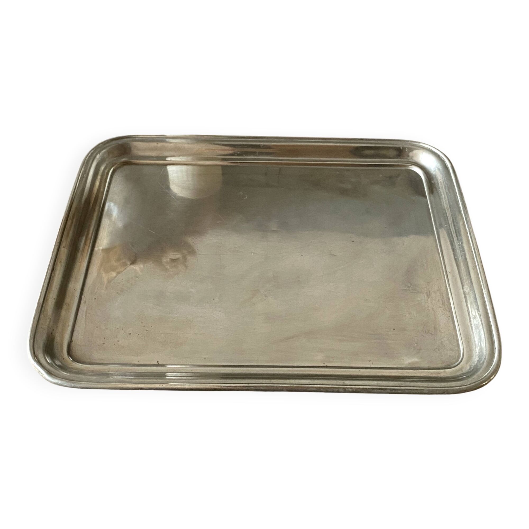 Silver-plated tray