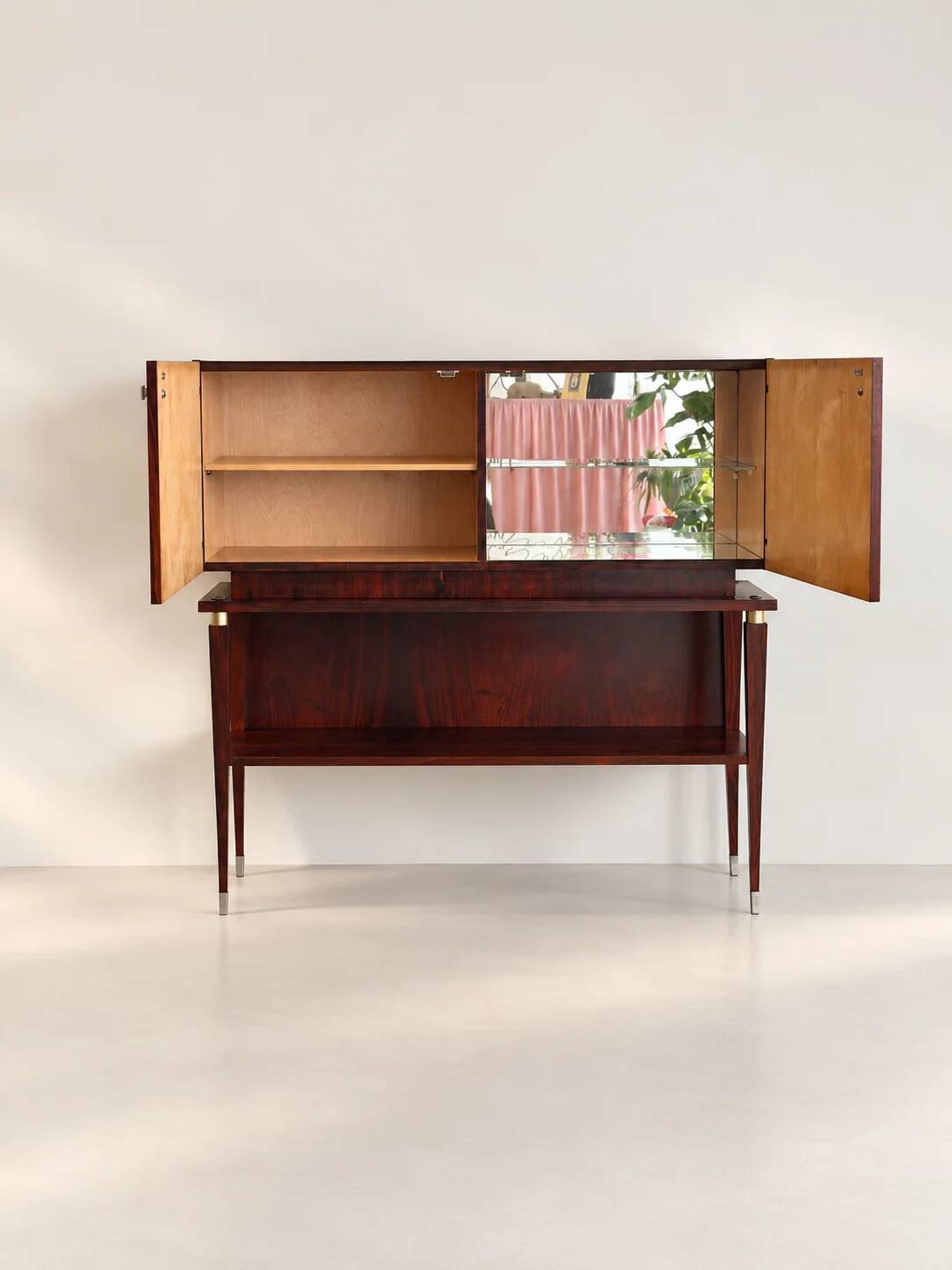 Mid-century rosewood bar cabinet, 1960s