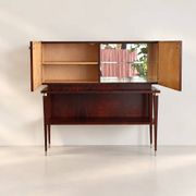 Mid-century rosewood bar cabinet, 1960s