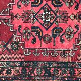 Carpet Persian hamadan's vintage hand 103 x 190 cm