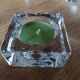 4 glass candle holders/tealight holders