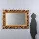Ancient baroque frame in carved wood, Italy, 20th century
