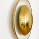 Italian Sunburst Wall Lamp or Flush Light