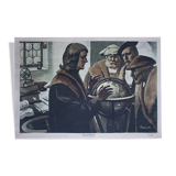 Shows Martin Behaim "inventor of the globe" published by Friecke & Co 1951 Offsetdruckerei