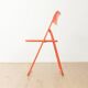 Timeless TED folding chairs by Niels Gammelgaard for IKEA from the 1970s in red (set of 4)