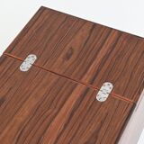 Poul Norreklit dry bar in rosewood Dyrlund Denmark 1960