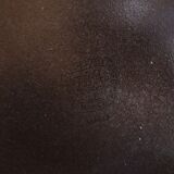 Hollow round dish "Maille" faience Niderviller, 60s