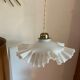 Suspension or walkman in vintage opaline