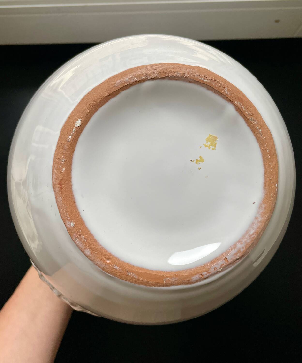 Vase, white ceramic sun jug