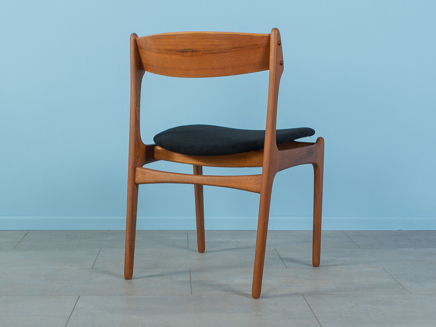 1950s dining chairs, Erik Buch