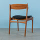 1950s dining chairs, Erik Buch