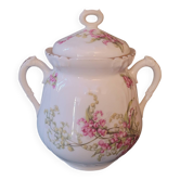 Sucrier en porcelaine Victorien