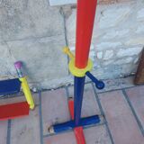 Coat rack and pencil shelf 80'S , Design Pierre Sala