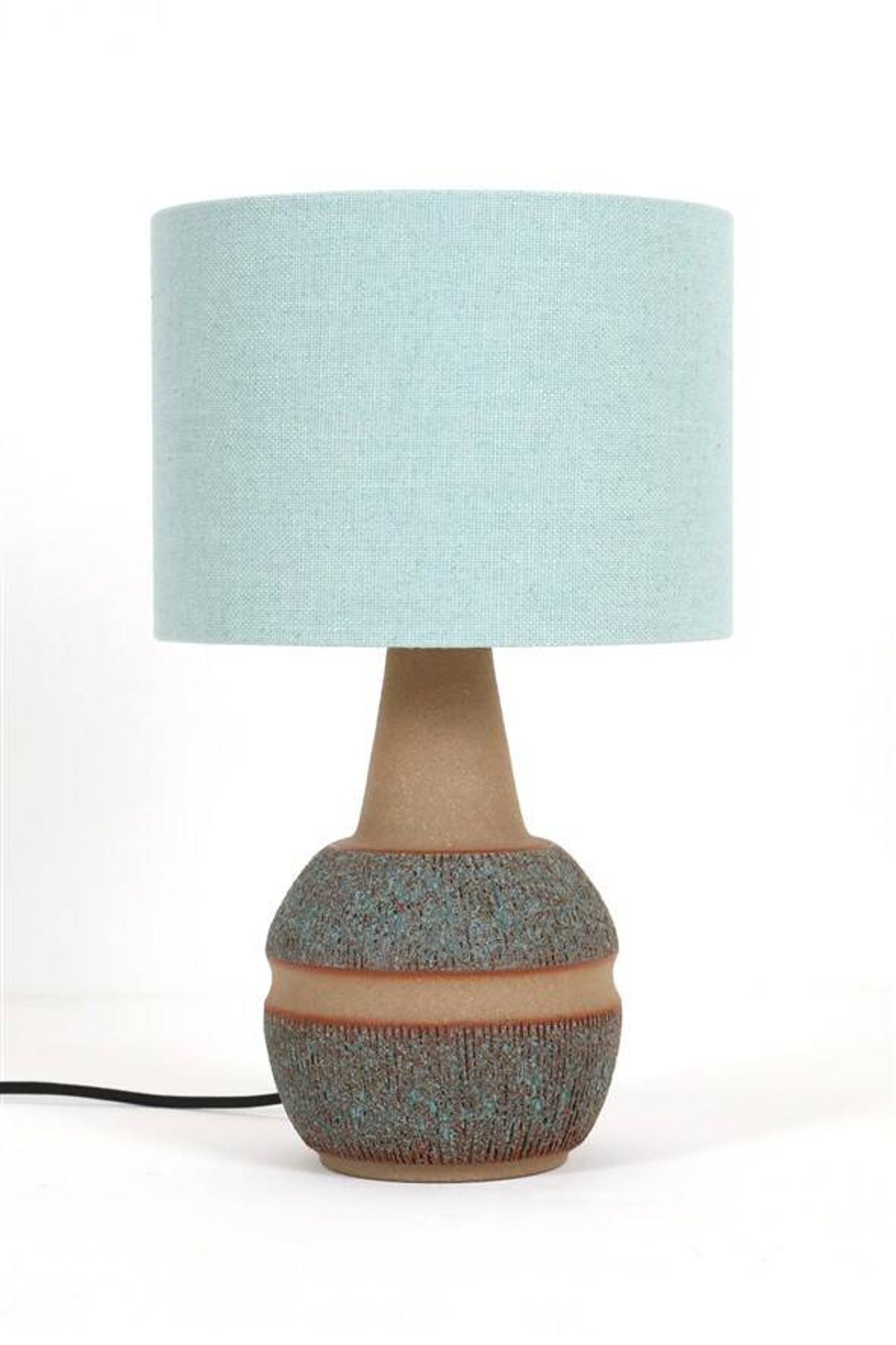 Søholm / Einar Johansen “3072” ceramic table lamp / handcrafted / mid-century Danish modern design / 1960s / 1970s
