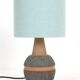 Søholm / Einar Johansen “3072” ceramic table lamp / handcrafted / mid-century Danish modern design / 1960s / 1970s
