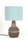 Søholm / Einar Johansen “3072” ceramic table lamp / handcrafted / mid-century Danish modern design / 1960s / 1970s