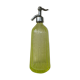 Siphon glass faceted yellow, blown, Art Deco period, dated 1934, FILLIAT, Maisons Alfort, very old and rare