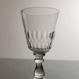 6 crystal wine glasses