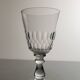 6 crystal wine glasses