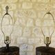 Pair of Brutalist table lamps by Irv Bramberg, 1960s