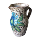 Ceramic pitcher Vallauris la Roue