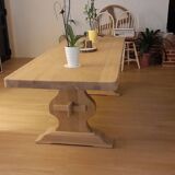 Monastery table in aeorogumed oak