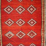 Old Uzbek Gulyam handmade carpet 104cm x 170cm