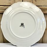 6 flat plates Gien Dionysos the children at the press 1938 1960