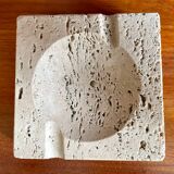Vintage travertine ashtray