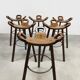 Midcentury Spanish barstools