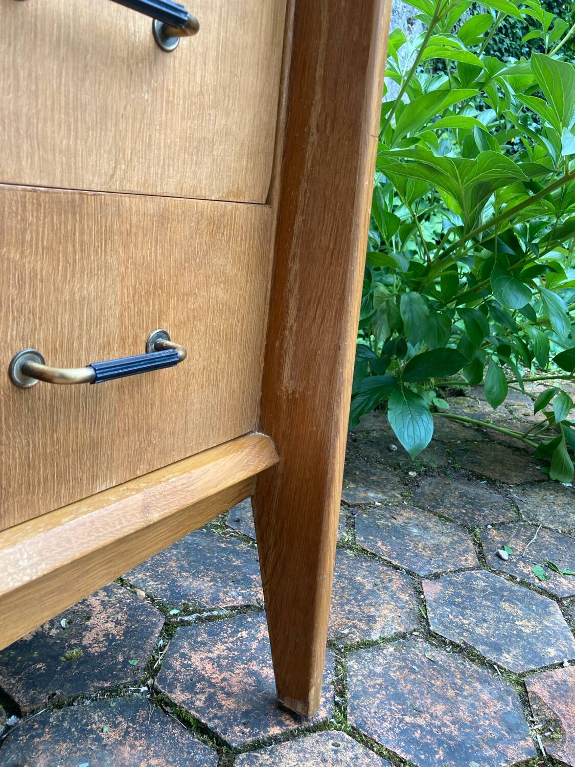 Vintage bookcase shelf
