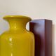 Large yellow vase West Germany 70s