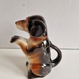 Porcelain teapot, dachshund, Germany, 1938-45