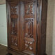 Louis XIII Walnut Carved and Moulded Wardrobe – 17th century