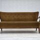 1960s, Danish design by Alfred Christensen, 2-seater sofa, furniture velour