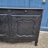 Black Louis XV low sideboard