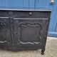 Black Louis XV low sideboard