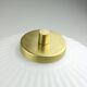 Mid-Century Brass & Glass Table Lamp