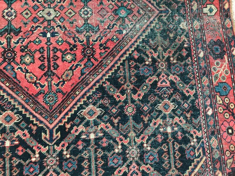 Former carpet Persian Mahal done hand 130 X 203 CM
