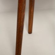 Tabouret en velours vert herbe mi-siècle, Europe, années 1960