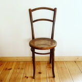 Bistro chair stamped "glarus"